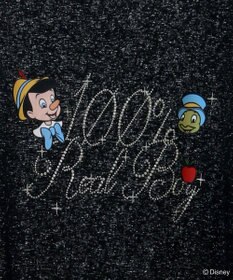 Green Parks ピノキオ／ラメロゴシアーＴシャツ