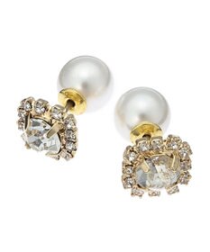 Green Parks ｅｖｅｒｙ　ｗａｌｋ．　リバーシブルビジューピアス