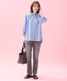 ANY 【洗濯機可/ウエストゴム/ストレッチ】ウルトライージーデニムパンツ