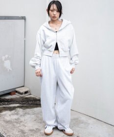 WEGO ショートZIPパーカー