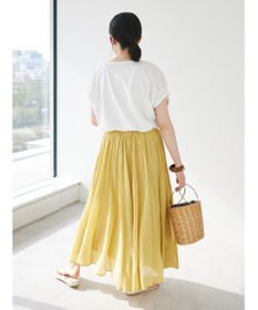 CRAFT STANDARD BOUTIQUE コットンボイルギャザースカート