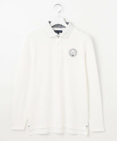 23区GOLF 【MEN】【UVカット】ハニカムカノコ長袖ポロシャツ
