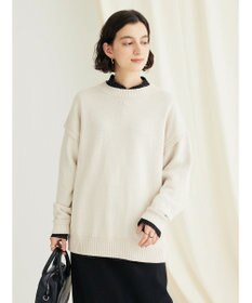 CRAFT STANDARD BOUTIQUE ピコフリルドットブラウス