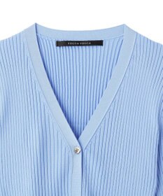 YECCA VECCA ペプラムカーディガン