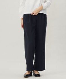 J.PRESS LADIES 【洗える】ノルディスバックスキン ワイド パンツ