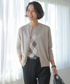 J.PRESS LADIES アーガイル ツイン ニット