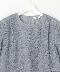 J.PRESS LADIES レースコンビジャージー カットソー