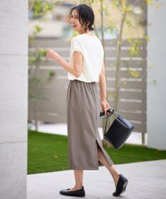 ANY 【セットアップ可能/UVケア/接触冷感/ストレッチ】イージーケアタイトスカート