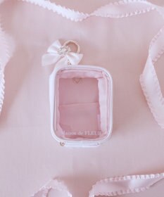 Maison de FLEUR EC限定ピンクマニアクリアポーチS
