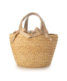 UNBILLION カシュカシュ cachecache / リボンハンドルラフィアブレードトート