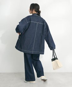 CRAFT STANDARD BOUTIQUE デニム裏キルトコート