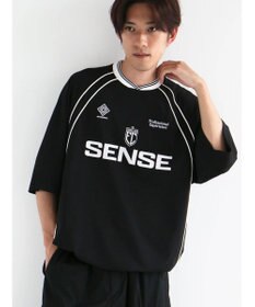 CRAFT STANDARD BOUTIQUE 接触冷感/UVカット/イージーケア/ストレッチ/ゲームシャツ-B