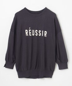 ANY インターシャロゴニットプルオーバー