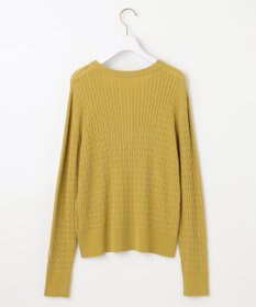 ANY SIS L ケーブルニット カーディガン