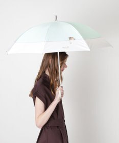 MOONBAT 【一級遮光/軽量】PAUL & JOE 晴雨兼用 日傘 長傘 スウィンギングヌネット