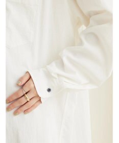 CRAFT STANDARD BOUTIQUE レーヨンデシンバンドカラーシャツ