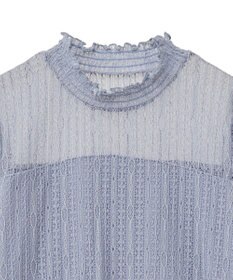 earth music&ecology レースドッキングプルオーバー