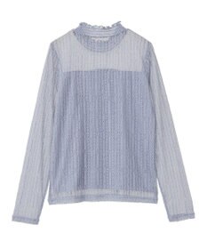 earth music&ecology レースドッキングプルオーバー