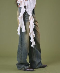 WEGO ブラストバギーデニム