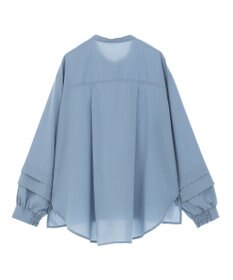 YECCA VECCA 2way裾アレンジパール釦ブラウス