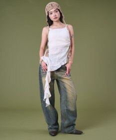 WEGO ブラストバギーデニム