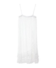 earth music&ecology ２ｗａｙレースレイヤードスカート