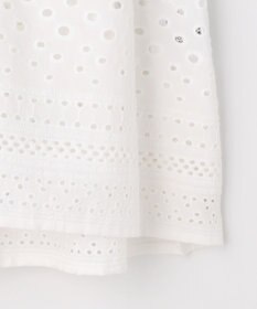 組曲 【先行予約】エンブロイダリーレーススタンドネック ブラウス