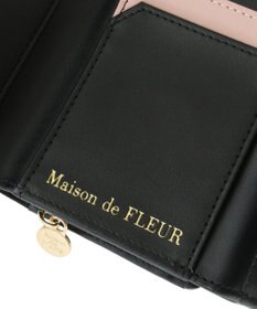 Maison de FLEUR ベルトリボンミニウォレット