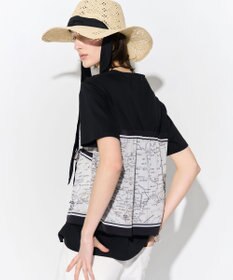 23区 S 【先行予約】スカーフコンビジャージー カットソー