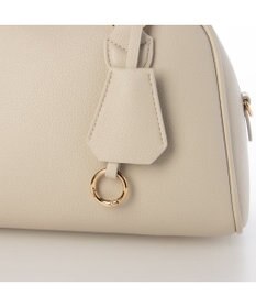 UNBILLION カシュカシュ cachechche / シボフェイクレザー2wayボストンバッグ