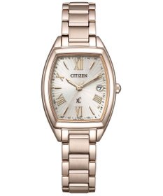 CITIZEN 【xC】柔らかなフォルムのトノー型電波時計 サクラカラー ES9395-53A
