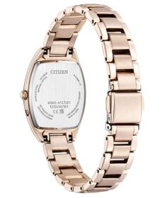 CITIZEN 【xC】柔らかなフォルムのトノー型電波時計 サクラカラー ES9395-53A