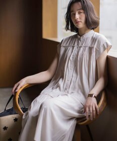 組曲 L 【春夏のNEWカラー登場】ギャザーライトデシン パンツ