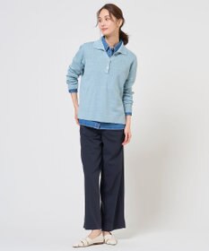 J.PRESS LADIES コットンリネン 7oz デニム シャツ