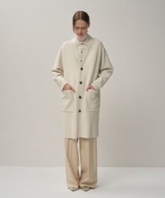 ATON MERINO COLLEGE KNIT | オーバーサイズカーディガン