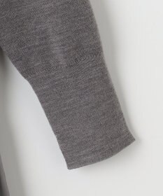 自由区 【カタログ掲載】ウールミラノ異素材 ワンピース