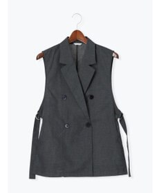 Te chichi サイドオープンライトジレ