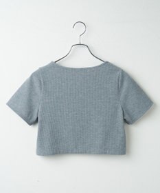 WEGO フロントクロスショートリブT