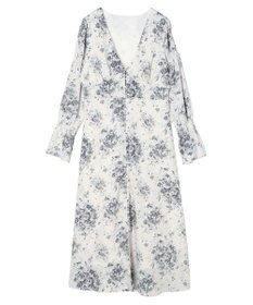 Maison de FLEUR フラワープリントワンピース