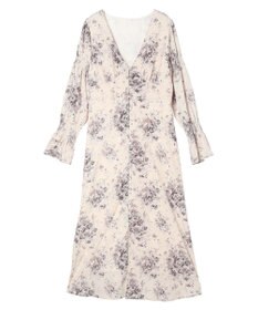 Maison de FLEUR フラワープリントワンピース