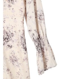 Maison de FLEUR フラワープリントワンピース