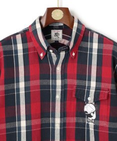 J.PRESS MEN 【AaronChang】【UNISEX】ヘビーフランネル シャツ / オーセンティックフィット