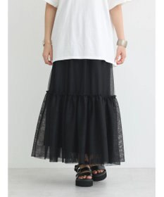 earth music&ecology Ｍｕｌｔｉｗａｙチュールスカート