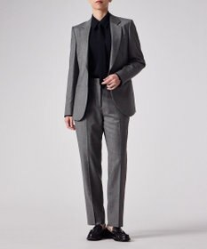 Paul Smith カシミアブレンド フランネル テーパードパンツ