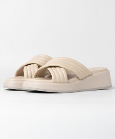 BONTRE 【BONTRE/ボントレ】パフィーステッチクロスサンダル/40351-US