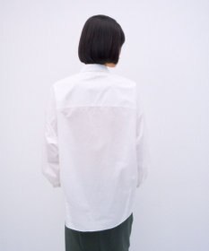 ATON GIZA COMPACT STRIPE | オーバーサイズシャツ