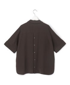 23区 S 【先行予約】ストレッチジョーゼット スキッパーネック ブラウス