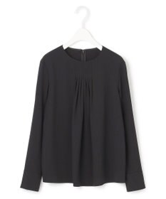 ICB L 【洗える】 ストレッチジョーゼット ブラウス