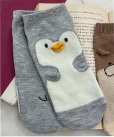 WEGO アニマルデザインショートソックス