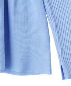 YECCA VECCA ペプラムカーディガン